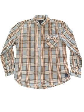 VTG 1946 Men’s Zip Up Brushed Fleece Plaid Jacket Size Large Excellent Condition